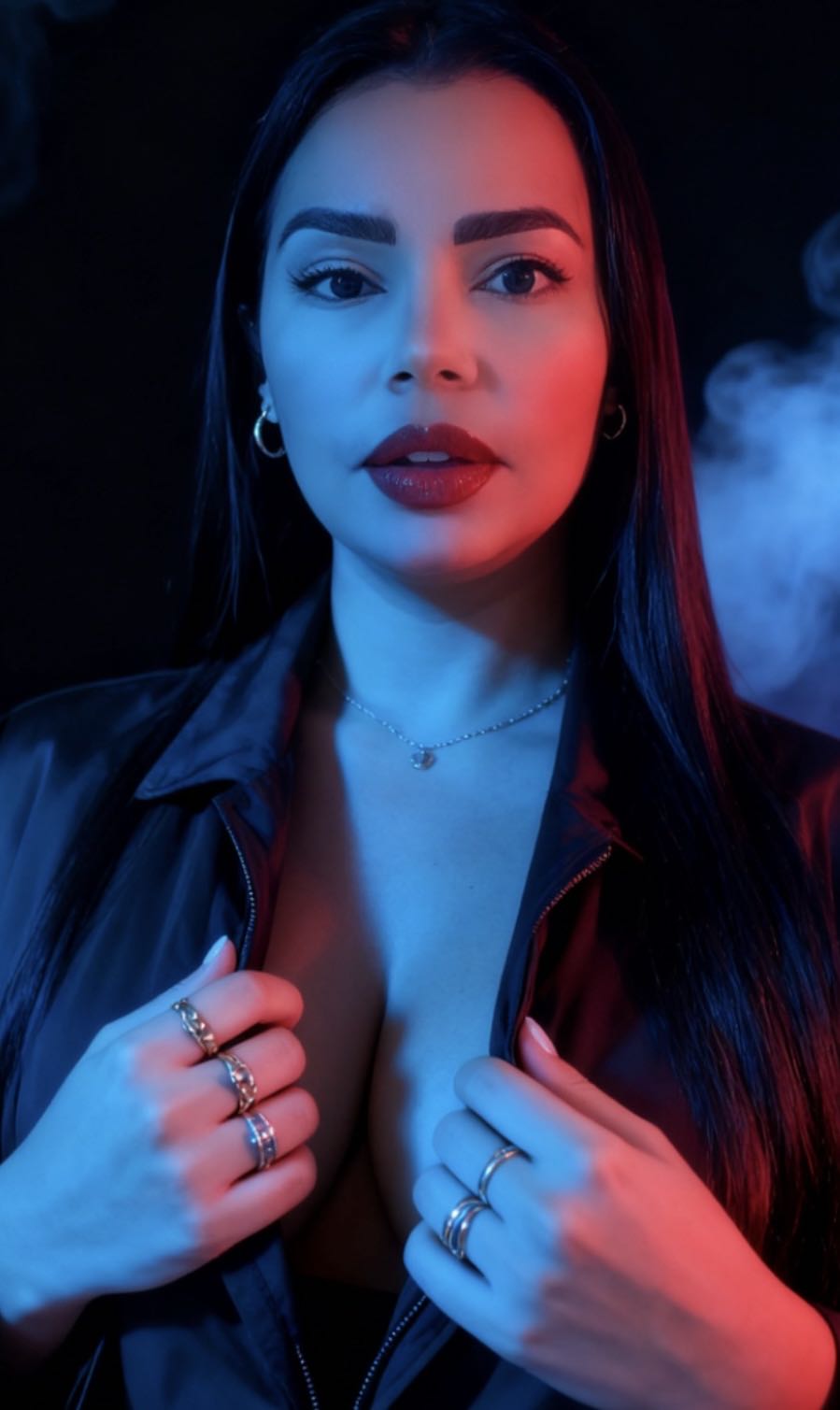 Woman on a private adult cam chat with no audience